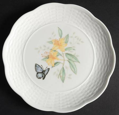 Butterfly Meadow Basket Dessert/Pie Plate