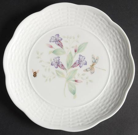 Butterfly Meadow Basket Dessert/Pie Plate