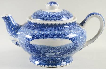 Baltimore & Ohio Railroad Mini Teapot & Lid