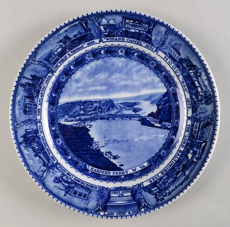 Baltimore & Ohio Railroad Luncheon Plate