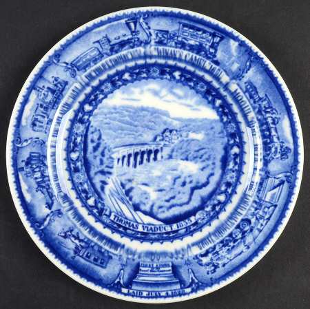 Baltimore & Ohio Railroad Bread & Butter Plate