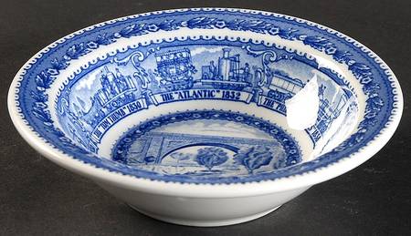 Baltimore & Ohio Railroad Rim Fruit/Dessert (Sauce) Bowl