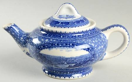 Baltimore & Ohio Railroad Individual Teapot & Lid