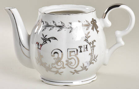 Anniversary Musical Teapot No Lid