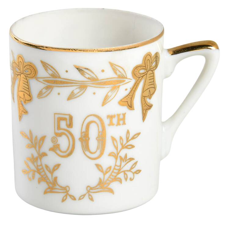 Anniversary Flat Demitasse Cup