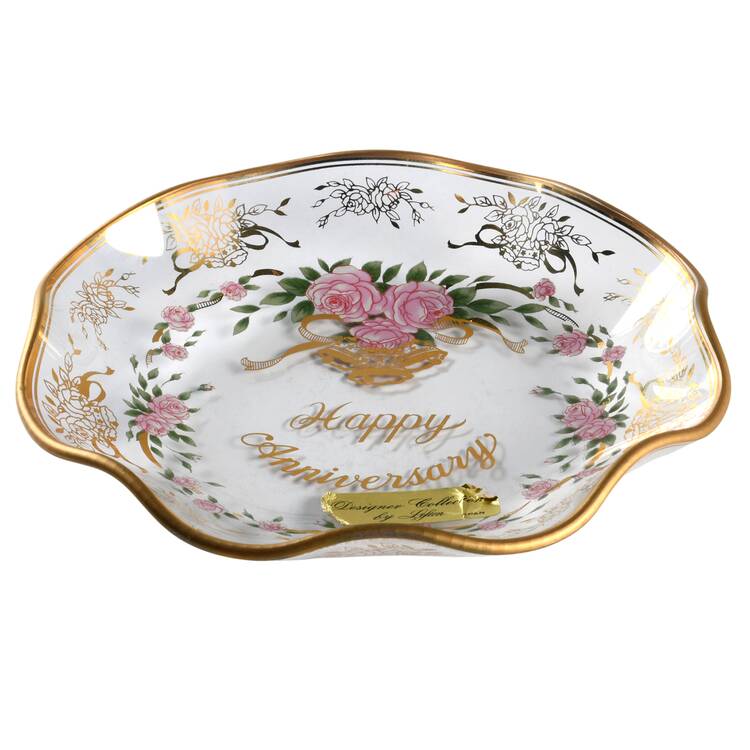 Anniversary Glassware Nut Bowl