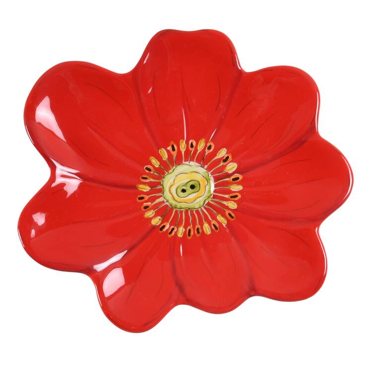 Posy Garden Figural Salad Plate