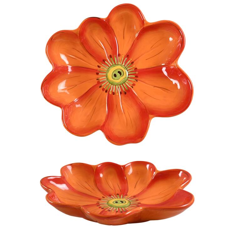 Posy Garden 10" Figural Serving Bowl