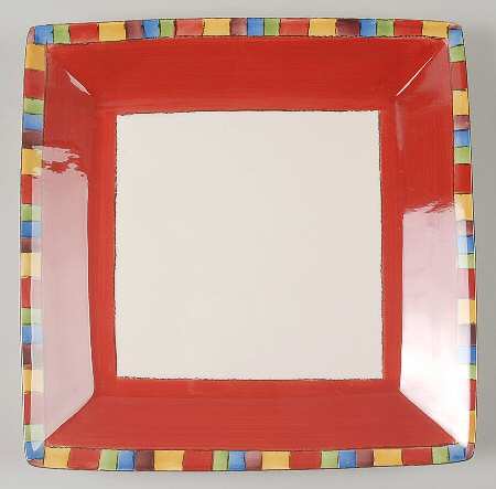 Ibiza Square Dinner Plate