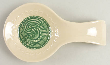 American Craft Ivy Spoon Rest/Holder (Holds 1 Spoon)