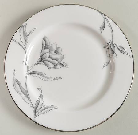 Floral Illustrations Bread & Butter Plate