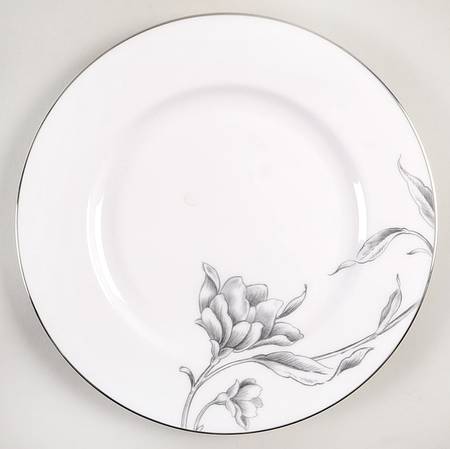 Floral Illustrations Salad Plate