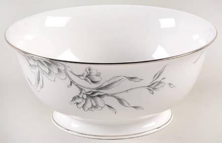 Floral Illustrations 8" Round Vegetable