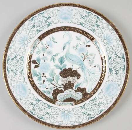 Palatial Garden Accent Luncheon Plate