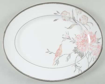 Spring Lark 13" Oval Serving Platter by Lenox