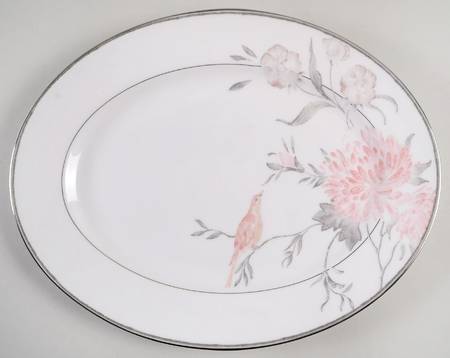 Spring Lark 13" Oval Serving Platter