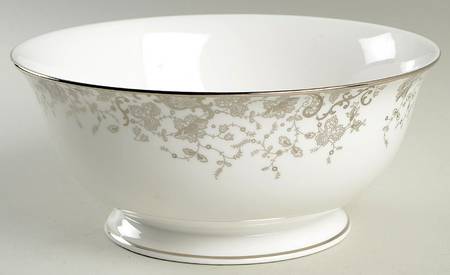 French Lace 8" Round Serving Bowl