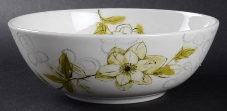 Watercolor Citrus Soup/Cereal Bowl