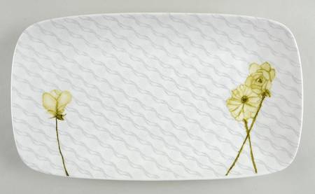 Watercolor Citrus 13" Rectangular Tray by Lenox