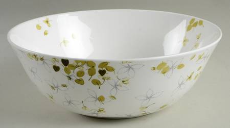 Watercolor Citrus 9" Round Serving Bowl