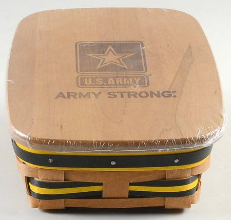 Baskets American Valor Note Basket & Lid