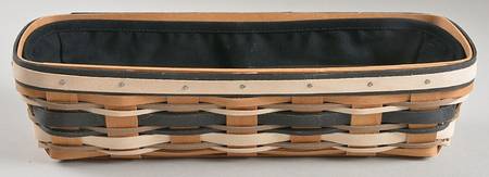 Baskets Khaki Stripe Keeper Basket