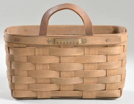 Baskets Medium Key Basket (Leather Loop)