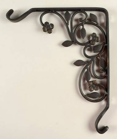 Baskets Metal Dogwood Wall Bracket