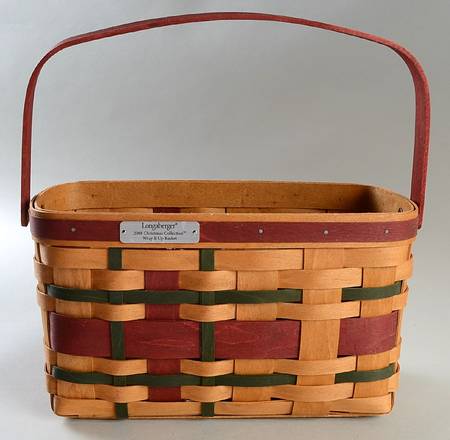Baskets Red Wrap It Up Basket