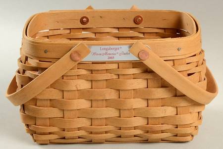 Baskets 2003 Woven Memories Basket