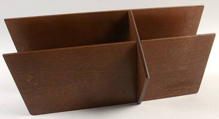 Baskets Wood Divider for Large Desktop Protector