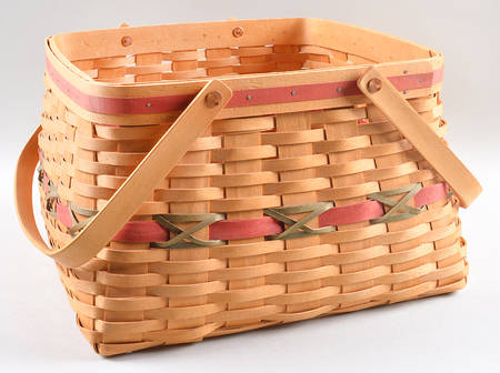 Baskets Red Twelve Days of Christmas Basket by Longaberger