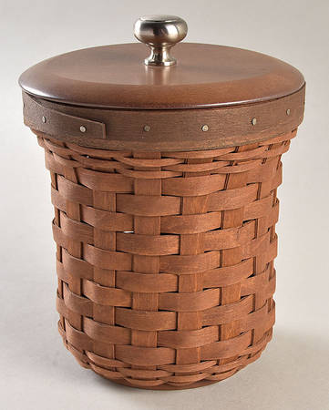 Baskets Small Crock Basket & Lid