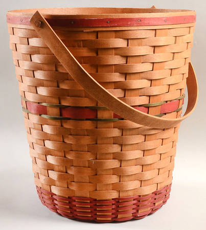 Baskets Red Tree Trimming Basket