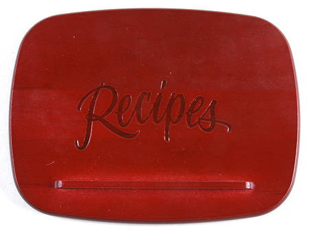Baskets Engraved Lid for Small Recipe Basket