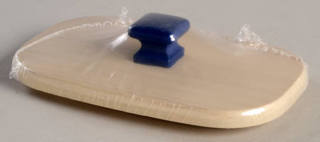Baskets Whitewash/Blue Knob Lid for Yuletide Gift Basket
