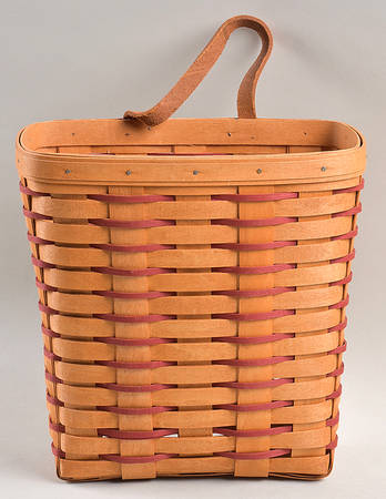 Baskets Red Accent Tall Key Basket
