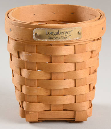 Baskets Success Start Pencil Basket (With Brass Tag)