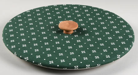 Baskets Fabric Covered Lid for Large Fruit/Apple/Sewing