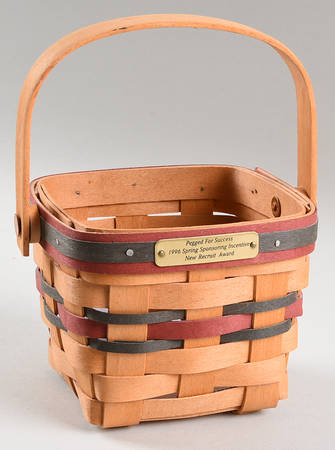 Baskets 1996 Pegged for Success Recruit Basket