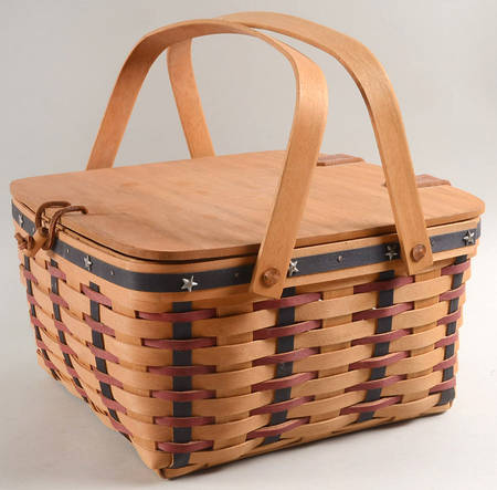Baskets Proudly American Small Picnic Basket