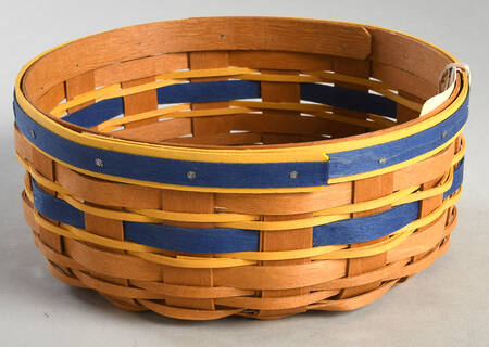 Baskets Team Spirit Round Keeping Basket