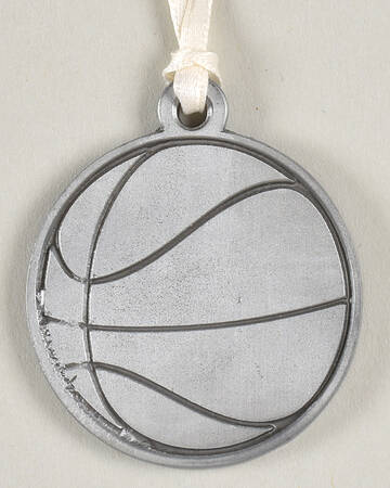 Baskets Basketball Charm Tie-On for Basket