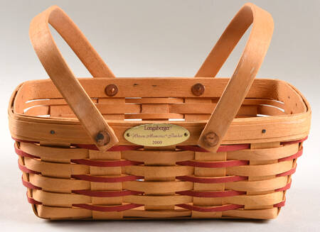 Baskets (5pc) 2000 Red Accent Woven Memories Basket Set