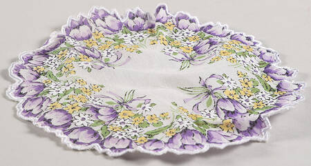 Baskets Handkerchief Liner for Little Crocus Basket