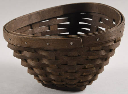 Baskets Small Triangle Bowl Basket by Longaberger