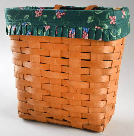 Baskets Tall Key Basket w/Liner & Protector