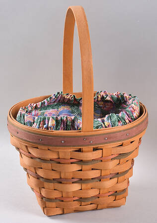 Baskets 1996 Easter Basket & Liner with Protector