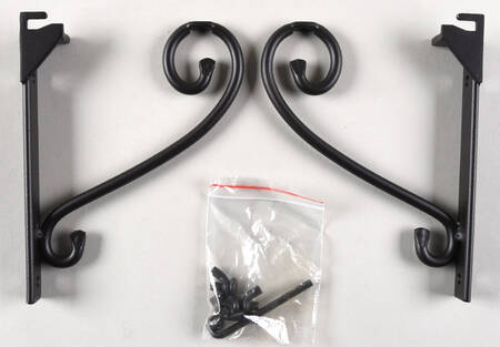 Baskets (Set of 2) Metal Shelf Bracket