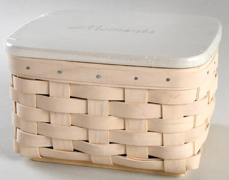 Baskets Card File Basket & Moments Lid with Protector